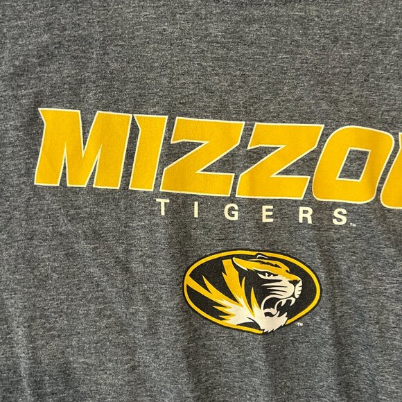 Mizzou Tigers Grey Yellow Size Medium - Picture 3 of 5